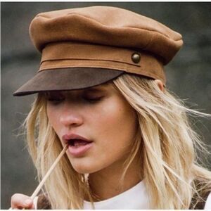 Lack of Color Lola Suede Leather Cap Colaboration Free People